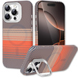 Case for iPhone 16 Pro Max, Frame Kickstand, for MagSafe, Sunset Grey