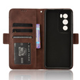 Flip case for Oppo Reno 12, Card Slot, brown