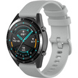 Silicone strap for Huawei Watch GT Runner / GT 3 46mm, Grey