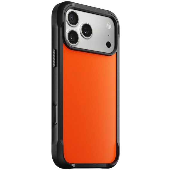 Nomad case for iPhone 17 Pro Max, Rugged Case MagSafe, orange