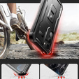 Armored case for Samsung Galaxy S23 Plus, Dexnor Full Body (Two Frames), black