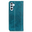 Case for Samsung Galaxy A55 5G, Wallet Litchi Leather, green