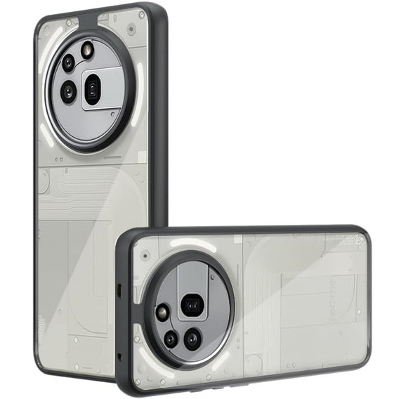 Case for Nothing Phone 3A Pro, Fusion Hybrid, transparent