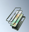 Armored case for Samsung Galaxy S24 FE, Dexnor Full Body (Two Frames), green