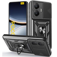 Case for Xiaomi Poco F7, CamShield Slide, black