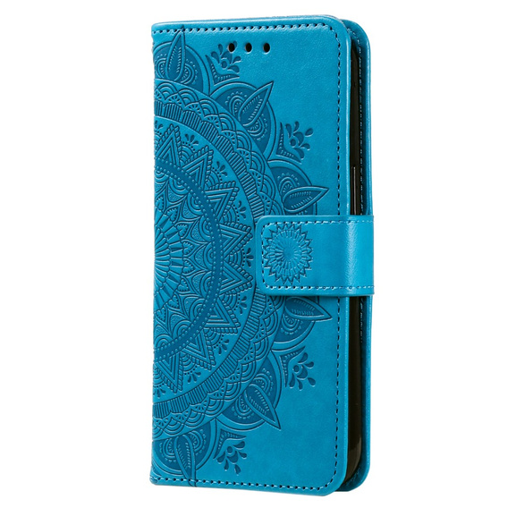 Flip case for Samsung Galaxy A05s 4G, Mandala, blue