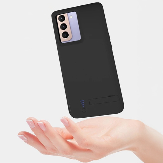 Case with 4800mAh Battery for Samsung Galaxy S22, black