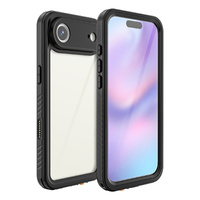 Case for iPhone Air, IP68 waterproof Redpepper, black