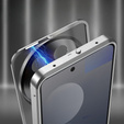 1 x Case for Nothing Phone 3a Pro, Frame Case, silver