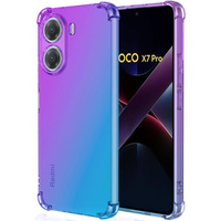 Case for Xiaomi Poco X7 Pro 5G, Gradient Dropproof, Purple / blue