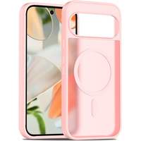 Matt Case for Google Pixel 10 / 10 Pro, for MagSafe, translucent pink