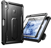 Armored case for iPad 10.9 2022 10 Gen, Dexnor Full Body, black