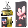 Flip case for Xiaomi Redmi Note 13 Pro 5G, Wallet, Lotus black