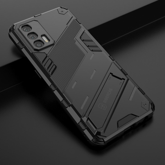 Case for Realme GT 5G, Military kickstand, blue