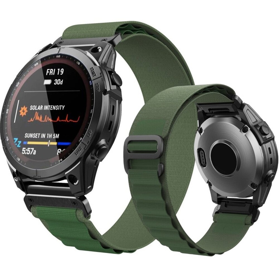 Quickfit Nylon Strap for Garmin Fenix 5/6/6 PRO/7 Forerunner 965/955/945.