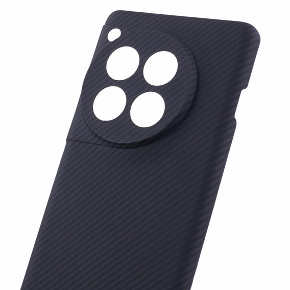 Case for OnePlus 12 5G, Aramid Fiber Cover, black