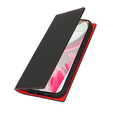 Flap case for Google Pixel 10 / 10 Pro, Litchi Grain leather, black