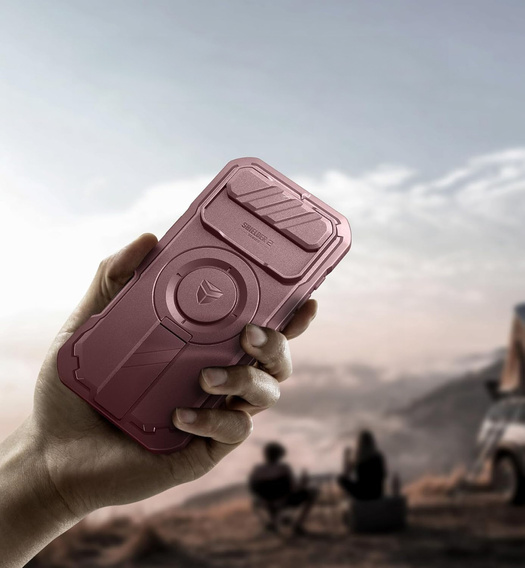 Dexnor armoured case with stand and camera shutter, for MagSafe for iPhone 17 Air