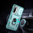 Case for Samsung Galaxy A56 5G, KickStand Camera Lens, green