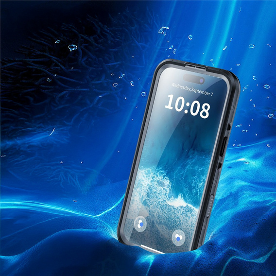 Case for iPhone Air, Waterproof IP68, SHELLBOX MagSafe, black