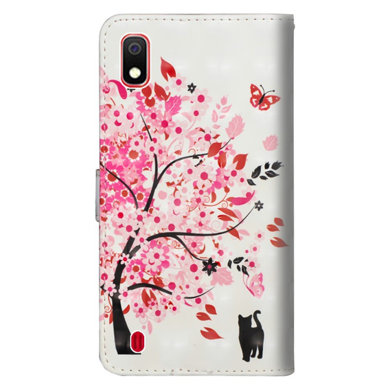 Flip case for Samsung Galaxy A10, Wallet, Cat & Tree