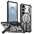 MagSafe-compatible protective case with stand for Samsung Galaxy S25 FE
