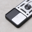Case for Motorola Moto G84 5G, CamShield Slide, silver