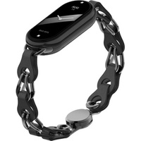 Stainless Steel Watch Strap with Protective Case for Apple Watch, Silver