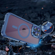 Case for iPhone 14 Pro Max, ERBORD Impact Guard, MagSafe, blue