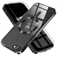 Case for iPhone 7 / 8, Electro MagSafe, black + Screen Glass