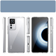 Case for Xiaomi 12T Pro 5G, Fusion Hybrid, transparent