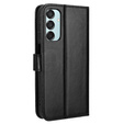 Flip case for Samsung Galaxy M15 5G, Crazy Horse Wallet, black