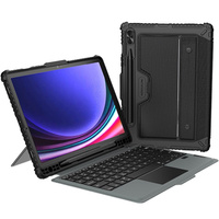 Case + keyboard Galaxy Tab S9, NILLKIN Bumper Pen Slot, black