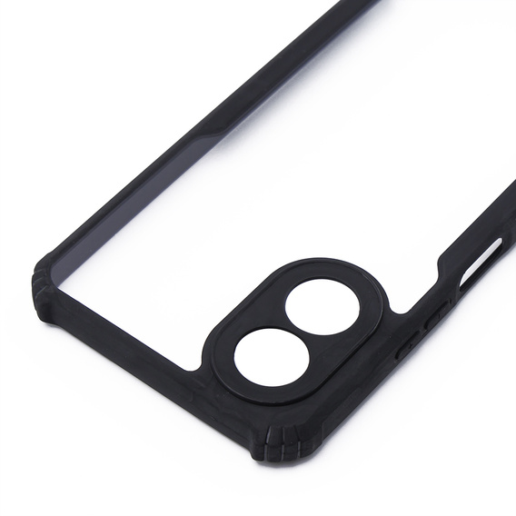 Case for Oppo A58 4G, AntiDrop Hybrid, black