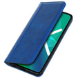 Flip case for Oppo Reno8 T, Split Leather, blue