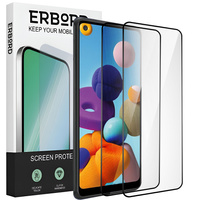 2x Ceramic ERBORD Hybrid Glass for Samsung Galaxy A21S
