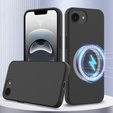 Case for iPhone 16e, Silicone MagSafe, black