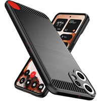 Case for CMF Nothing Phone 2 Pro, Carbon, black