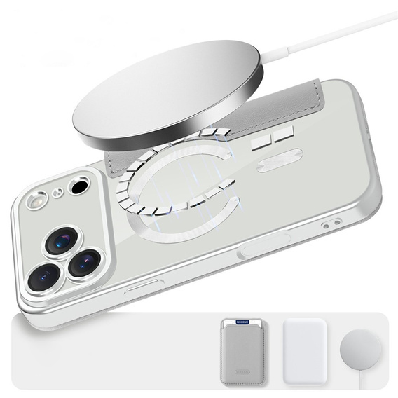 Wallet MagSafe RFID flip case with camera protection for iPhone 17 Pro Max