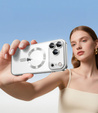 Magnetic case with lens protection for iPhone 17 Pro Max
