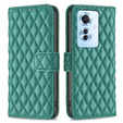 Flip case for Oppo Reno 11F 5G, Wallet, BINFEN COLOR, green