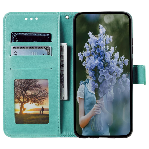 Flip case for Samsung Galaxy A05s 4G, Mandala, blue