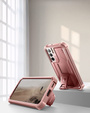 Armored case for Samsung Galaxy S22, Dexnor Full Body, pink rose gold