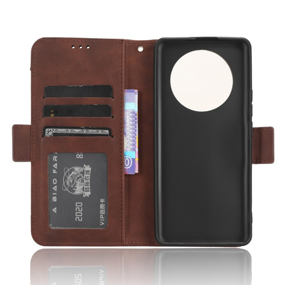 Flip case for Realme 11 Pro 5G / Pro+ 5G, Card Slot, brown