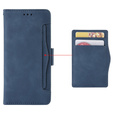 Flip case for Infinix Hot 40i, Card Slot, dark blue