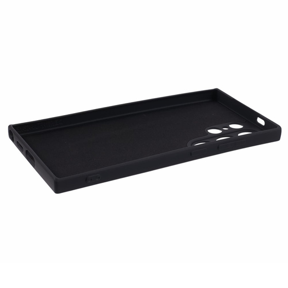 Case for Samsung Galaxy S24 Ultra, Silicone Lite, black