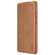 NILLKIN flip case for Samsung Galaxy S25 Ultra, CamShield Qin Pro, leather, brown