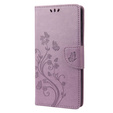 Flip case for Oppo A17, Butterfly, purple
