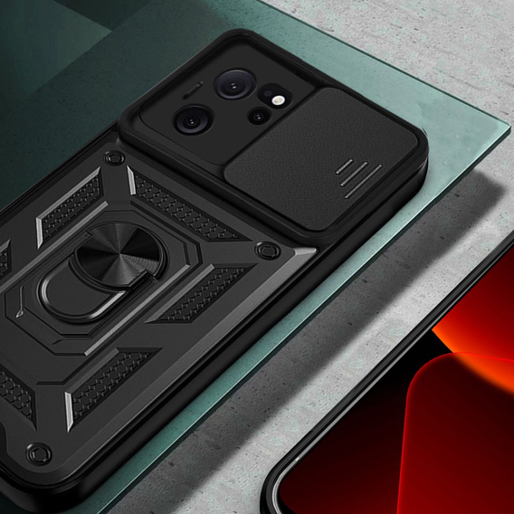 Case for Xiaomi 13T / 13T Pro, CamShield Slide, black