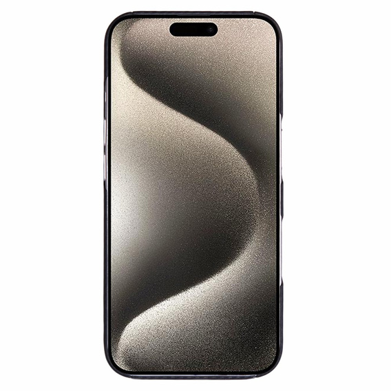 Case for iPhone 16 Plus, Aramid Fiber Cover, black